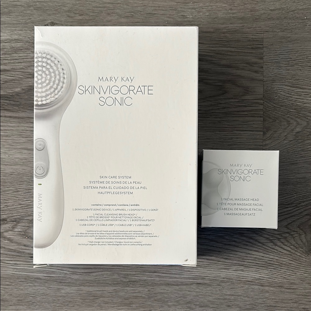 Mary Kay Skinvigorate Sonic Skin Care System + Facial Massage Head (NEW)